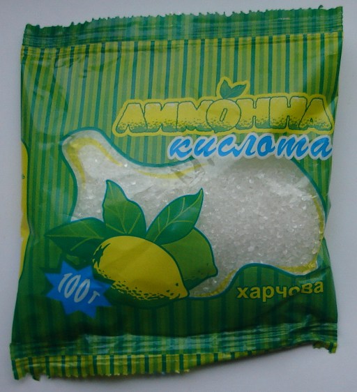 лімонная кислота ЛУТ