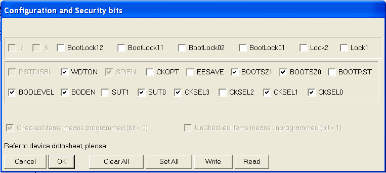  прошивка fuse біт металодетектора Clone Pi W 